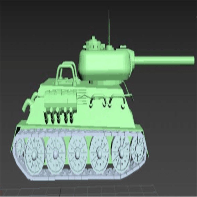 广德充气军用坦克模型